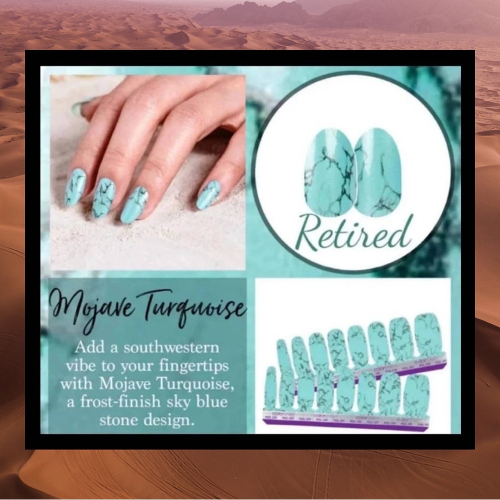 Color Street Mojave Turquoise RETIRED